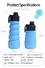 Top silicone milk bottle camouflage for water storage