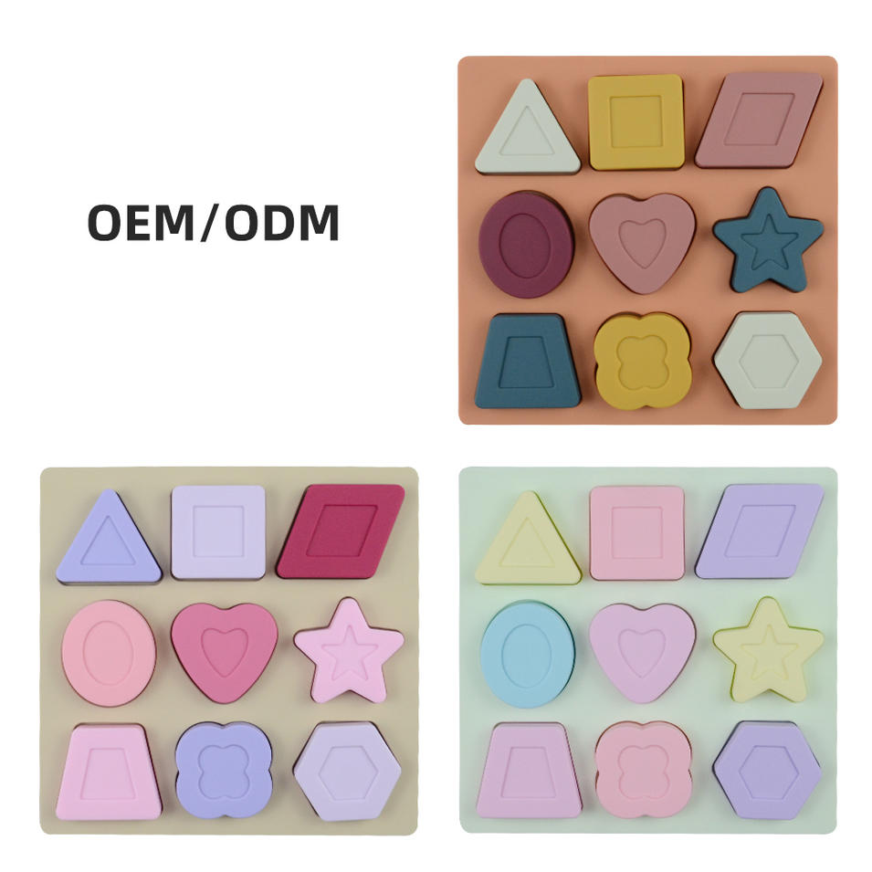 Silicone Geometric Puzzles Toy