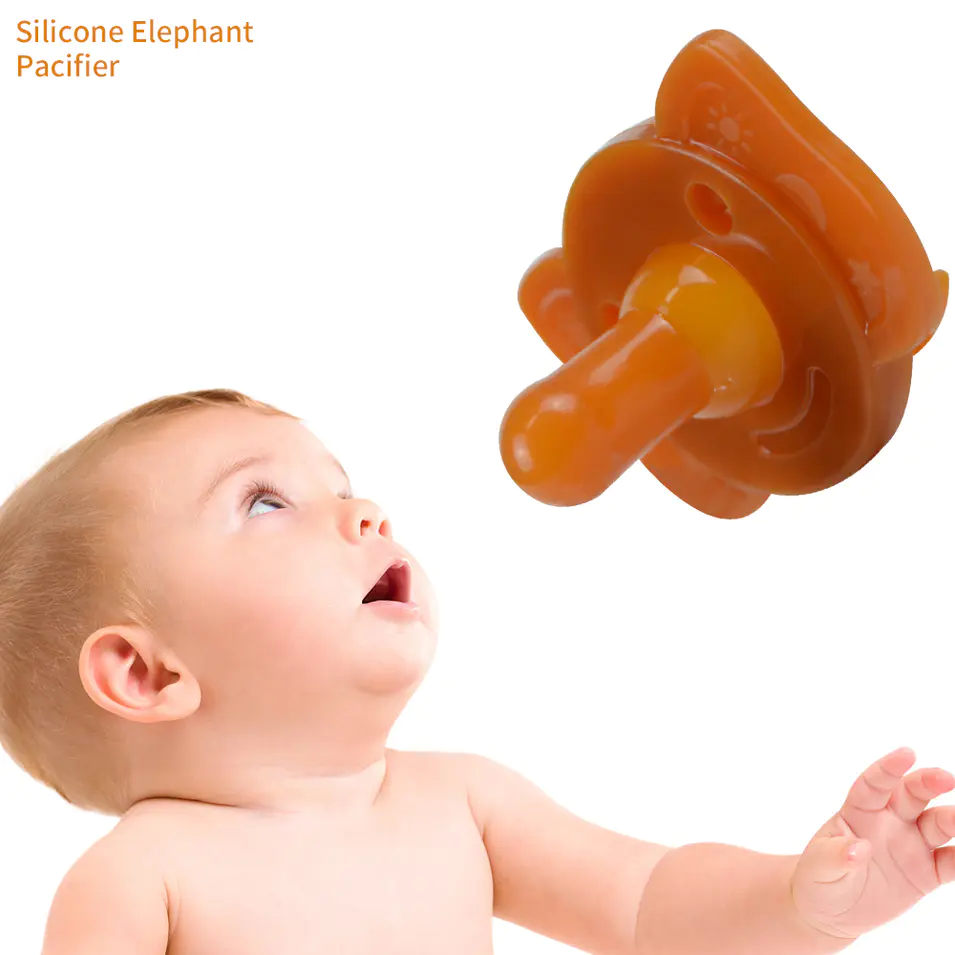 Silicone Elephant Pacifier