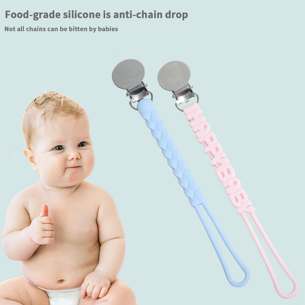 Silicone pacifier chain