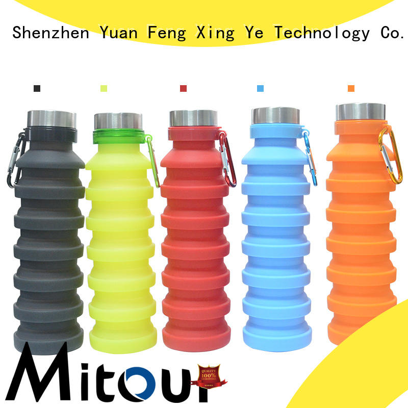 Mitour Silicone Products New collapsible water jug supplier for children