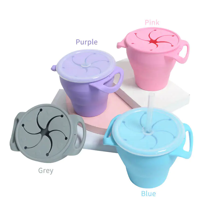 Silicone Baby Snack Cup