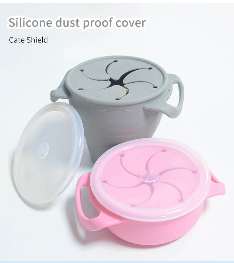 Silicone Snack Cup With Cover