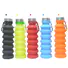 Mitour Silicone Products squeeze silicone water bottle collapsible for children