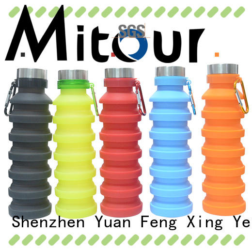 foldable silicone travel bottles cup for children