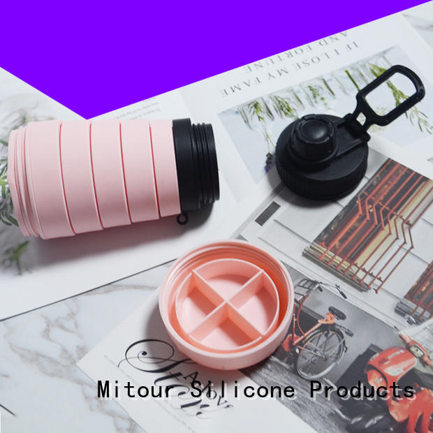 Mitour Silicone Products Latest fruit water bottle for wholesale for water storage