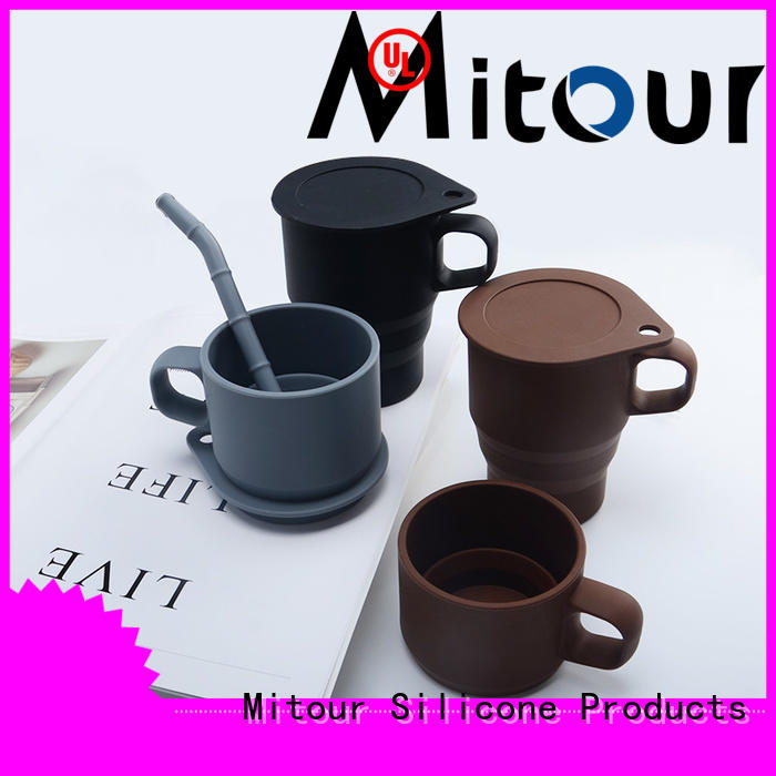 Mitour Silicone Products folding silicone milk bottle inquire now for children