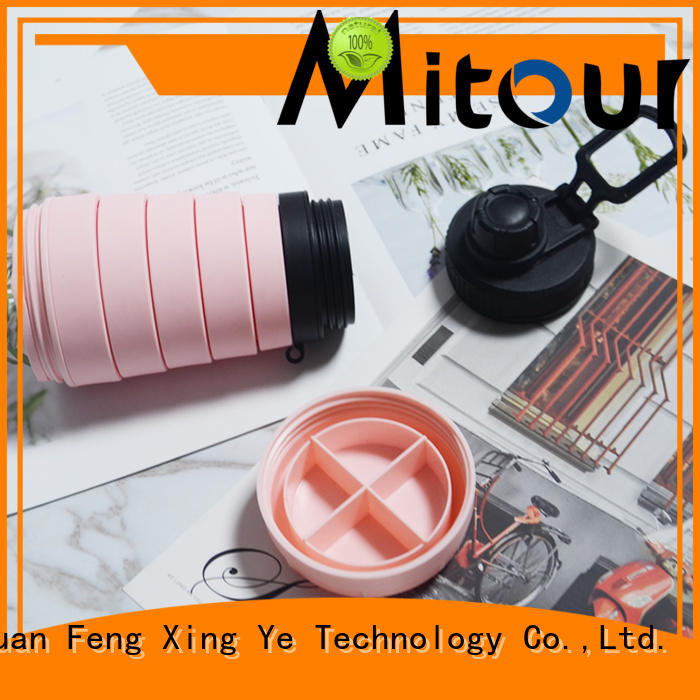 Mitour Silicone Products outdoor mist water bottle bulk production for water storage