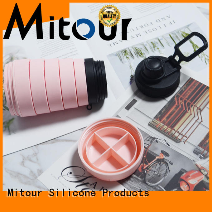 Mitour Silicone Products squeeze eco glass water bottle inquire now for water storage