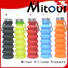 Mitour Silicone Products folding silicone travel bottles inquire now for children
