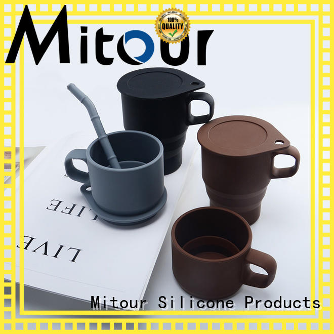 Mitour Silicone Products Top silicone glass bottle for wholesale for children
