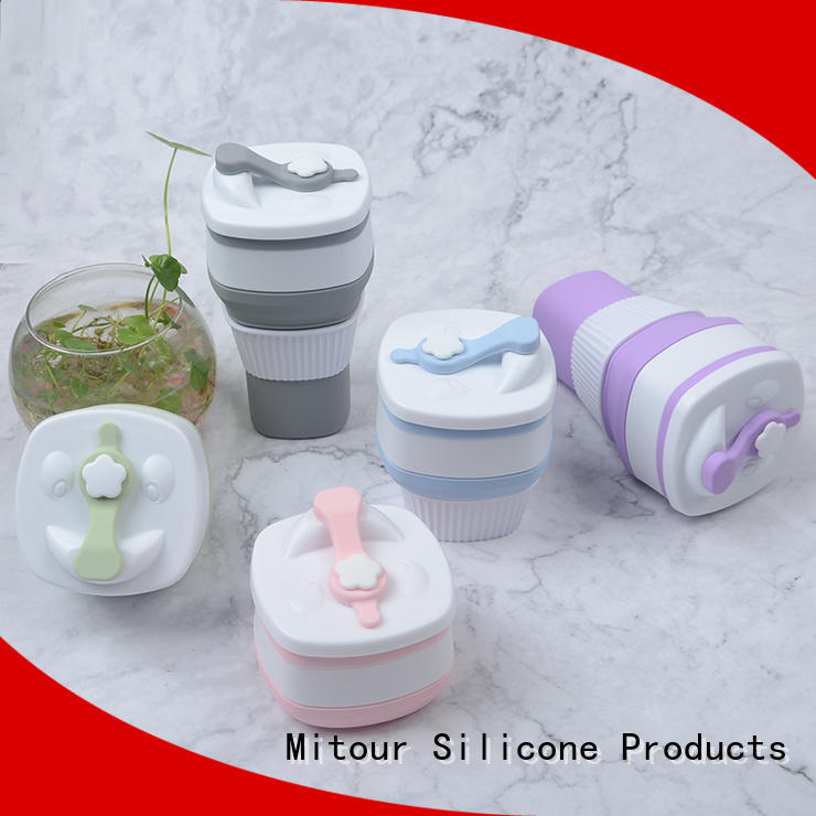 Mitour Silicone Products Latest silicone collapsible bottle for wholesale for water storage