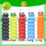 foldable silicone water bottle bulk production for water storage