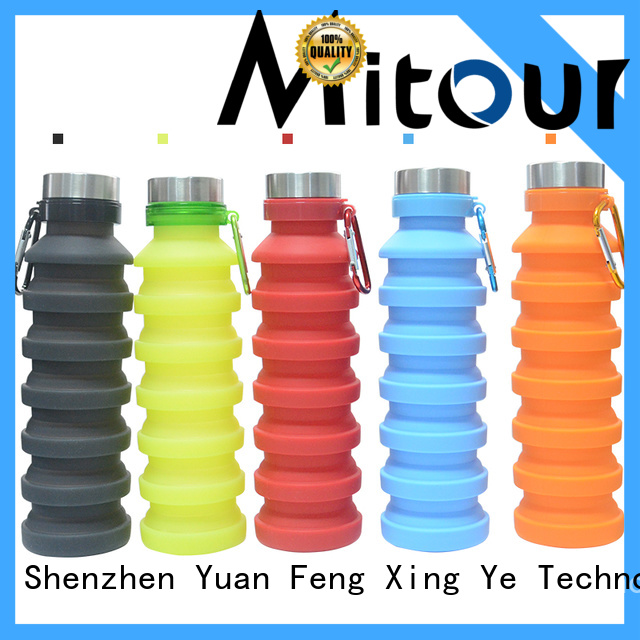 Mitour Silicone Products purse kids glass water bottle for water storage
